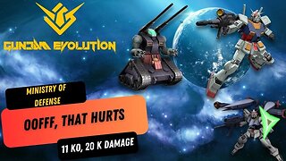 This one hurt | Gundam Evolution | Casual | Commentary | Full Game