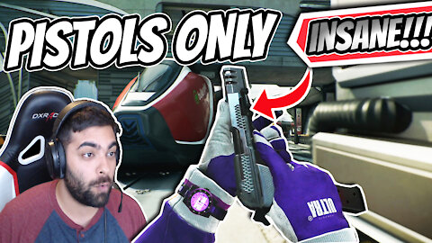 Pistols Only Challenge in Black Ops Cold War Multiplayer - Insane Pistol Kills and KD on Express