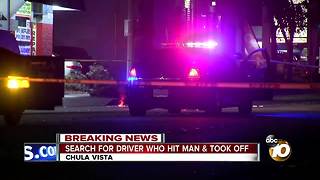 Search for hit-and-run driver in Chula Vista