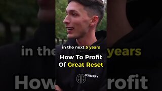 Why do They want a Great Reset?