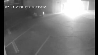 Surveillance video shows arson at Phoenix Democratic headquarters