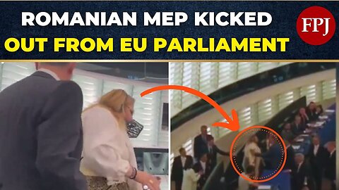 Far-Right MEP Diana Șoșoacă Kicked Out of European Parliament in Dramatic Protest