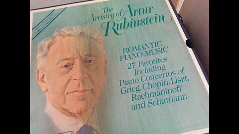 Chopin Played by Artur Rubinstein Amazing sound