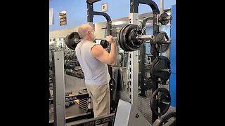 215 military press, Crazy Old Man