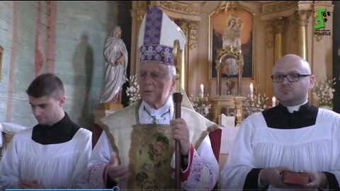 Bp Richard Williamson - kazanie podczas Mszy św. w Polsce - niedziela 15.05 AD 2022