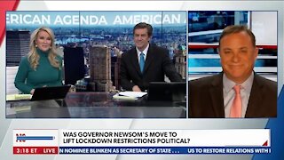California Governor Gavin Newsom Lifts Covid Lockdown Orders