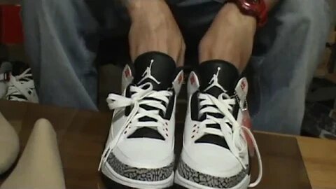 "NIKE AIR JORDAN RETRO 3 INFRARED 23 "FULL UNBOXING/REVIEW"