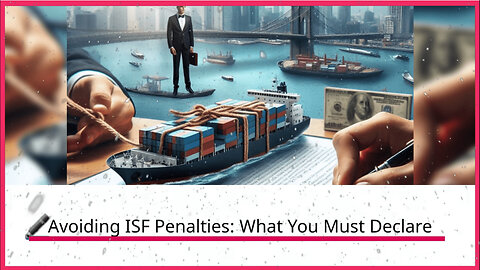 Avoid ISF Penalties: Understanding the Seller's Name and Address Requirement