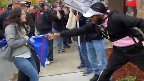 Pro-Trump Rally Attacked In Ithaca (NY)