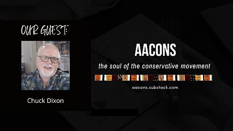 AACONS Interviews Comic Book Writing Legend Chuck Dixon - #Alphacore & More