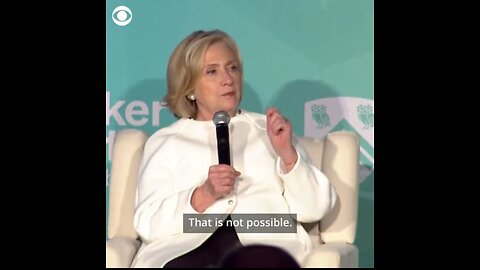 Hillary Goes Against The Squad: No Ceasefire