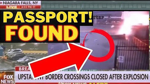 Huge EXPLOSION at Canadian Border & They Found WHAT!? - Iranian Passport
