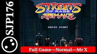 Streets of Rage Remake—Uncut No-Commentary Casual Playthrough (4)—Full Game
