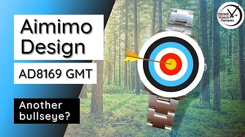 BETTER THAN PAGANI DESIGN? Aimimo Design AD8169 GMT AliExpress Watch Review #HWR