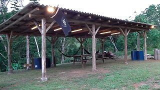 Construção COMPLETA de um Galpão no Rancho #asmr