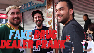 SELLING FAKE DRUGS TO STANGERS *prank*
