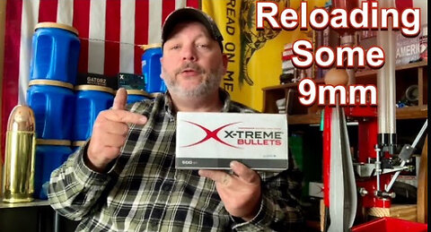 Reloading X-Treme Bullets 124gr 9mm on a Lee Loadmaster