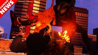 Spider-Man Miles Morales - Spider-Cat Revealed!