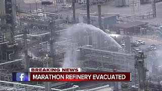 Oil vapor leak reported at Marathon refinery in southwest Detroit