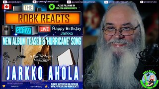 JARKKO AHOLA New Album Teaser & 'Hurricane' Song Reaction