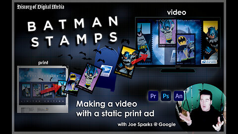 Title: Batman Stamps - Print to Video