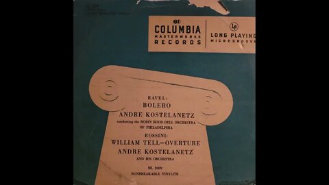 André Kostelanetz and His Orchestra, Rossini - William Tell Overture