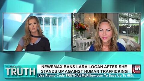 Lara Logan Responds to Newsmax After They Banned Her From the Network - 10/24/22