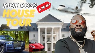 INSIDE Rick Ross's Private Jet Hangar and NEW $35 Million Star Island MANSION