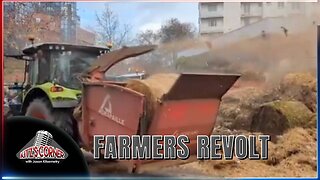European Farmers SHUT DOWN HIGHWAYS in Protest