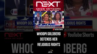 Whoopi Goldberg Defends Her Religious Rights #shorts