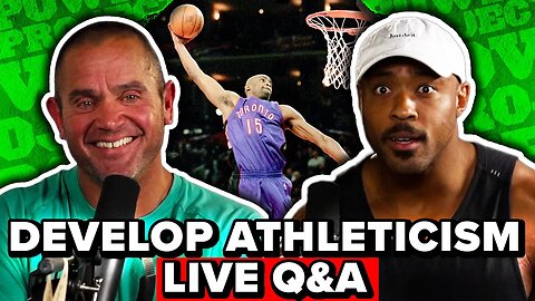 Develop ATHLETICISM As You Age (Live Q&A)