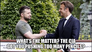 Emmanuel Macron wants war with Russia