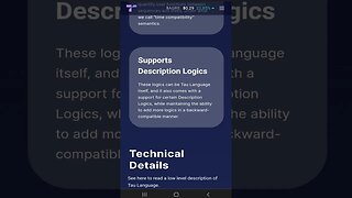 58 Supports Description Logics💎#shorts #TauNet #TauLanguage