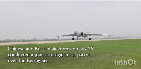 Chinese and Russian air forces together