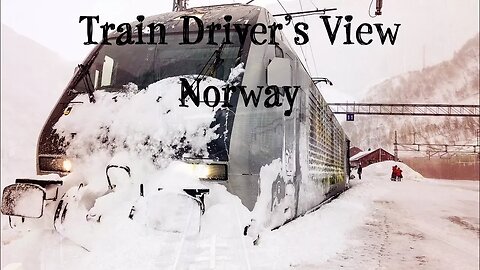 TRAIN DRIVER'S VIEW: Winter on the Flåm Line