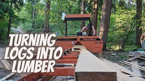 We Finally Got A Mill - WoodMizer LT10