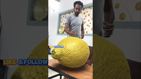 Biggest lemon blast 🤣 | Funny video #funny #viral #shorts