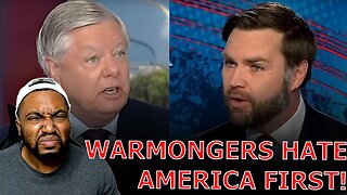 Warmonger Lindsey Graham Attacks America First Republicans For OPPOSING $60 Billion Ukraine Aid!