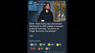 News Shorts: Nikki Haley versus RNC Pledge
