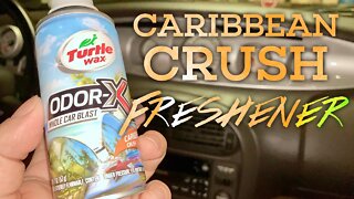 How To Freshen Your Car with Turtle Wax Power Out Odor-X Caribbean Crush