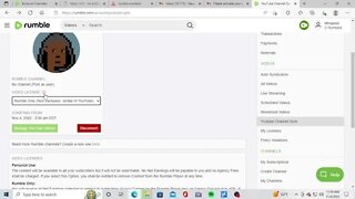 How to sync YouTube Channel on Rumble video Platform - Referral link included