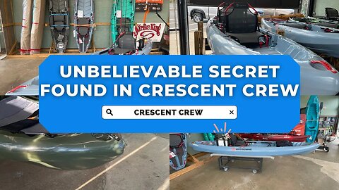 Unbelievable Secret Found in Crescent Crew - Tandem Kayaking Gets Unexpected Twist!