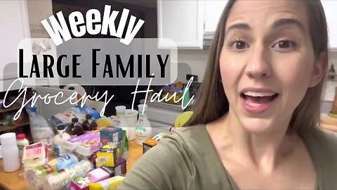 Huge Natural Grocer’s Grocery Haul | Family of 7