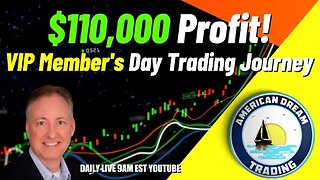 VIP Member's Journey To Excellence - +$110,000 Profit In The Stock Market