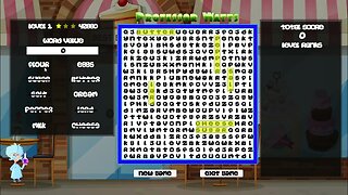 Professor Watts Word Search: Yummy (gameplay)