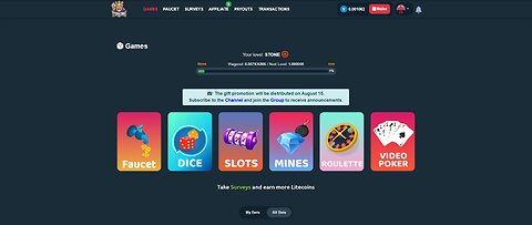 play and earn without investment! verify with email and take 10free spin.