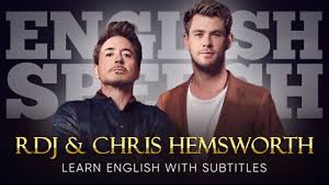 ENGLISH SPEECH | RDJ & HEMSWORTH: Walk of Fame (English Subtitles)