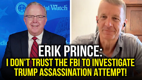 Erik Prince: I Don't Trust the FBI to Investigate Trump Assassination Attempt!