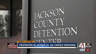 Jax Co. jail temporarily suspends visitations