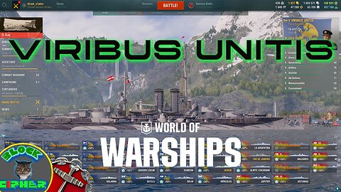 T5 BB Viribus Unitis in WoWS | Randoms